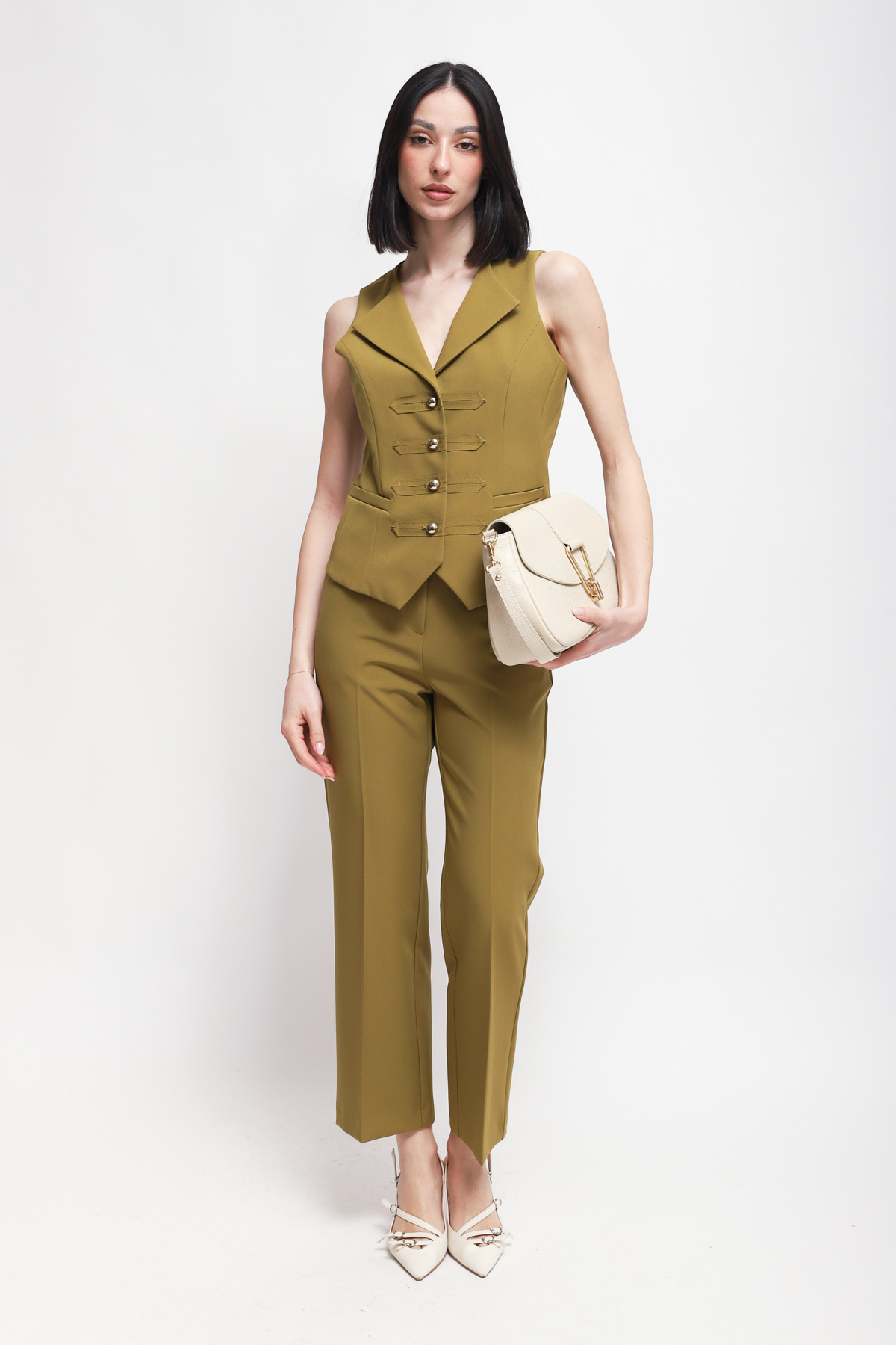 COMPLETO GILET E PANTALONE