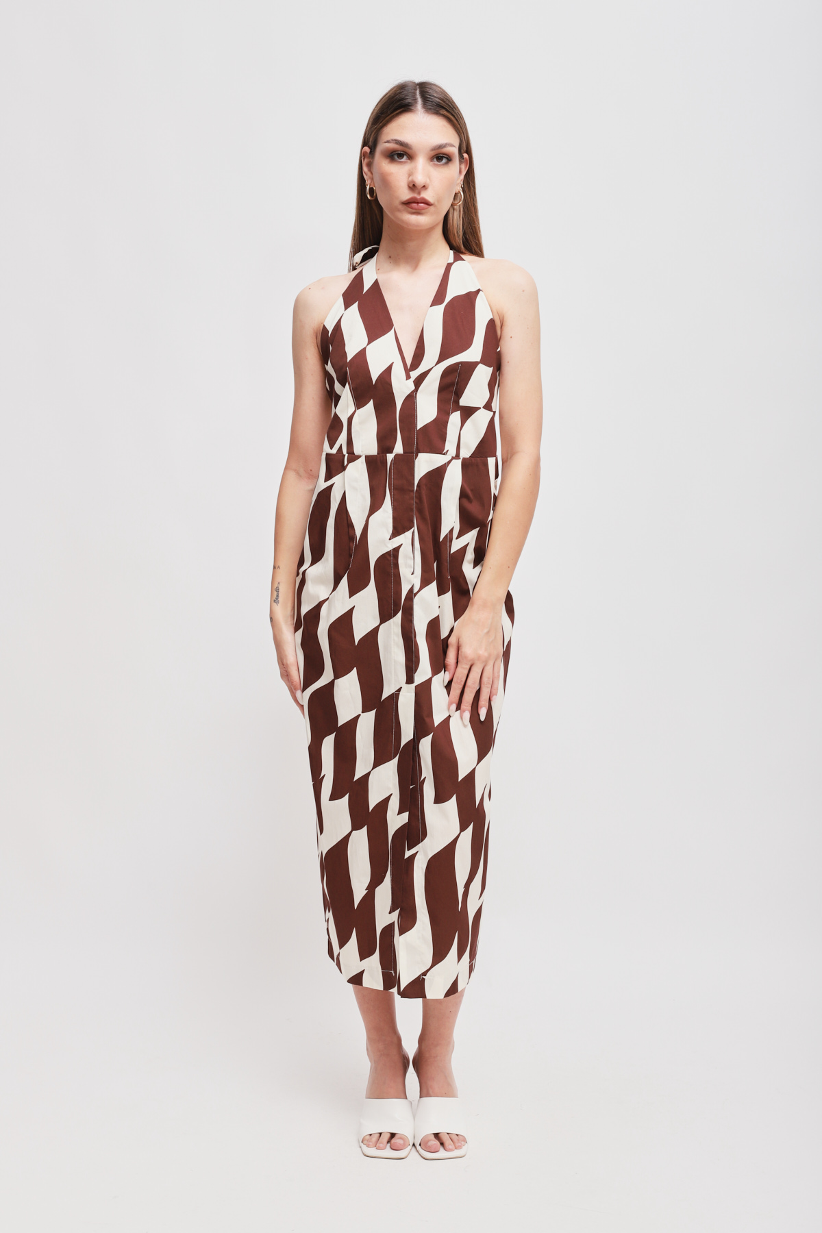 ABITO HALTER NECK A FANTASIA