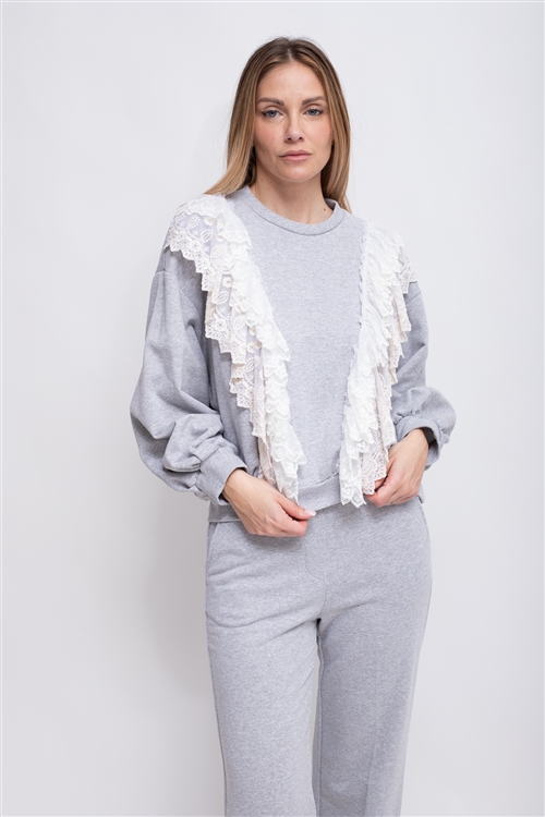 Baby Tee Con Scollo A V A Manica Lunga - Bianco | Levi's® IT